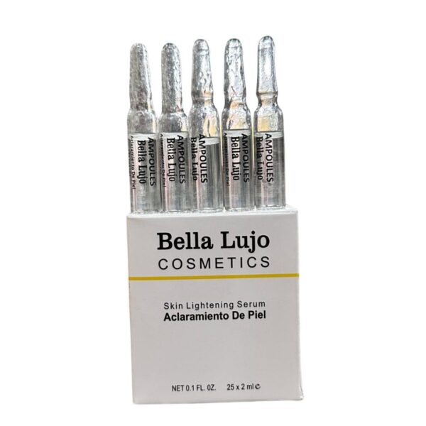 Bella Lujo Cosmetics Skin Lightening Serum Ampoules 25 x 2ml