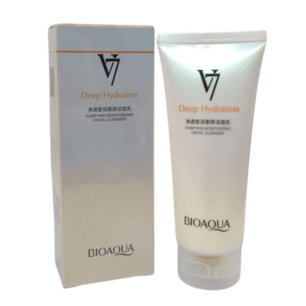 Bioaqua V7 Deep Hydration Purifying Moisturizing Facial Cleanser