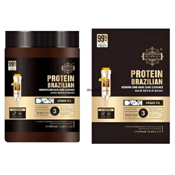 Brazilian Protein Keratin Hair Repair Mask with Argan Oil 1000ml
