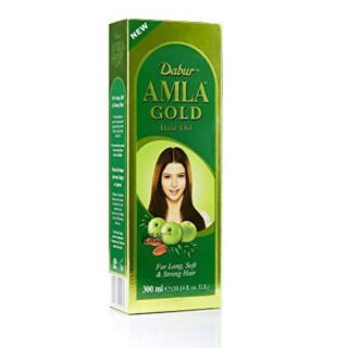 Dabur Amla Gold Hair Oil 300ml for Long Soft and Strong Hair
