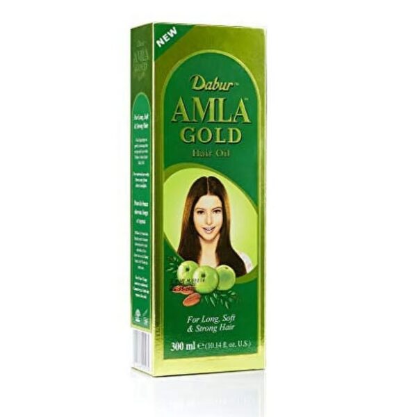 Dabur Amla Gold Hair Oil 300ml for Long Soft and Strong Hair