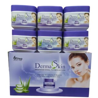 Derma Skin Professional Formulation 6 Step Facial Kit for Glowing Skin