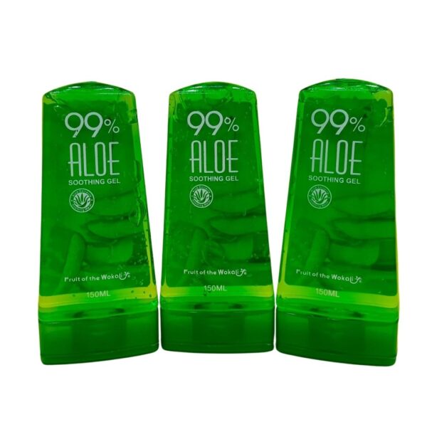 Fruit of the Wokali Aloe Vera 99% Soothing Gel 150ml pack