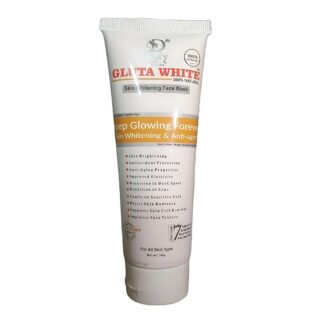 Gluta White Natural Skin Whitening Face Wash Anti Aging 100g