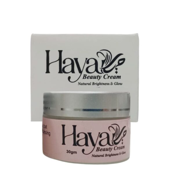 Haya Beauty Cream 30gm Natural Brightness and Glow Skin Care