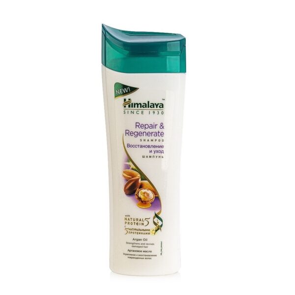 Himalaya Natural Protein Shampoo Range for Hair Fall Dandruff and Shine dark brown