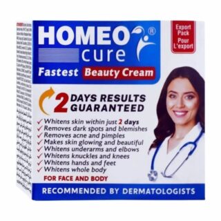 Homeo Cure Beauty Cream for Skin Whitening Dark Spots and Acne Removal