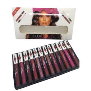 Huda Beauty 12 Piece Matte Liquid Lipstick Collection