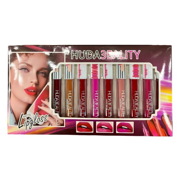 Huda Beauty 12-Piece Matte Liquid Lipstick & Lip Gloss Collection main