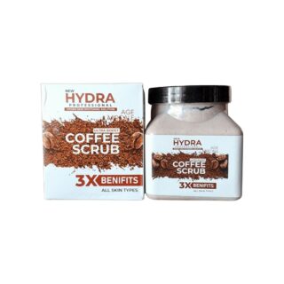Hydra Professional Coffee Scrub Ultra Boost 3X Benefits All Skin Types