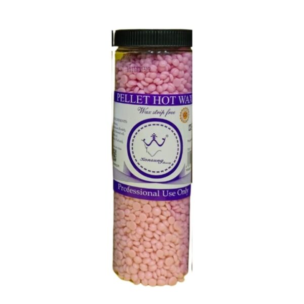 Pellet Hard Wax Beads Strip Free Professional Use Assorted Colors pink