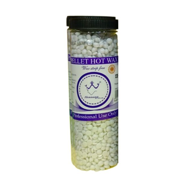 Pellet Hard Wax Beads Strip Free Professional Use Assorted Colors white