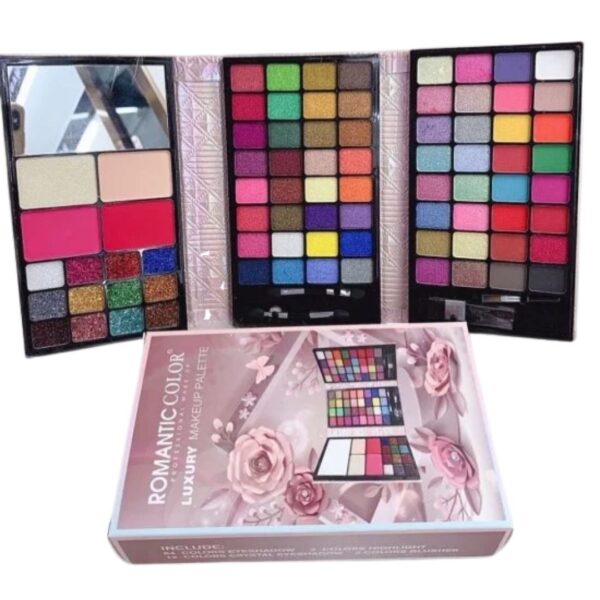 Romantic Color 80 Shades Party Makeup Ensemble