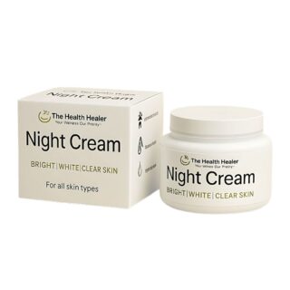 The Health Healer Night Cream for Bright White Clear Skin For All Skin Types