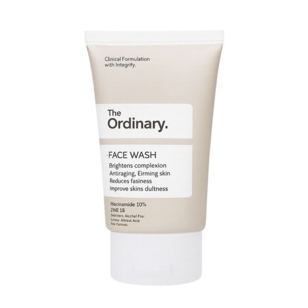 The Ordinary Face Wash with Niacinamide 10% Zinc 1% Brightening Anti Aging Cleanser