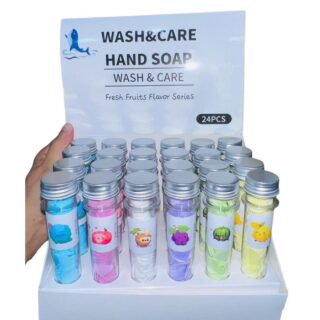 Wash & Care Hand Soap Sheets Fresh Fruits Flavor Series 24 Pcs