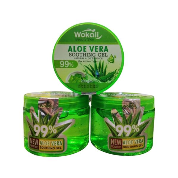 Wokali Aloe Vera Soothing Gel 99% Natural Essence