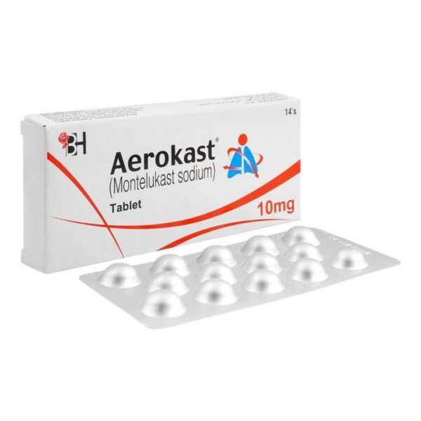 Barrett Hodgson Aerokast Tablets 10mg, 14-Pack