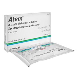 Chiesi Atem Nebuliser Solution, 0.25%, 2ml
