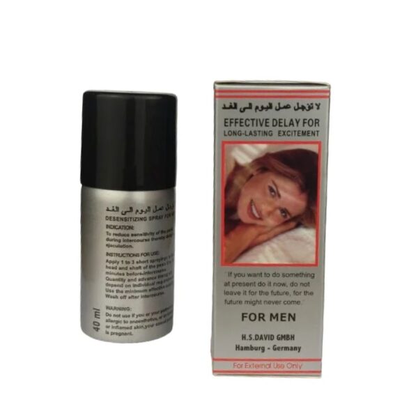 Effective Delay Spray for Men Long Lasting Performance 40ml