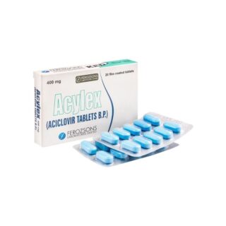 Ferozsons Acylex 400mg (Aciclovir Tablets B.P.) – 20 Pack