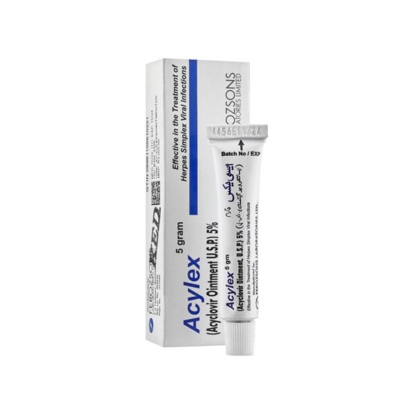 Ferozsons Acylex Ointment 5g (Acyclovir 5% U.S.P.)
