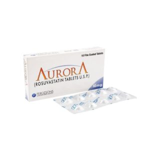 Ferozsons Aurora 10mg (Rosuvastatin Tablets U.S.P.) – 10 Pack