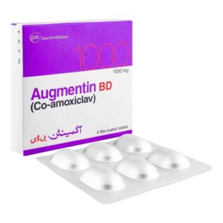GSK Augmentin BD Tablets, 1000mg, 6-Pack