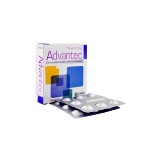 Getz Pharma Advantec Tablets, 16mg12.5mg, 1-Strip