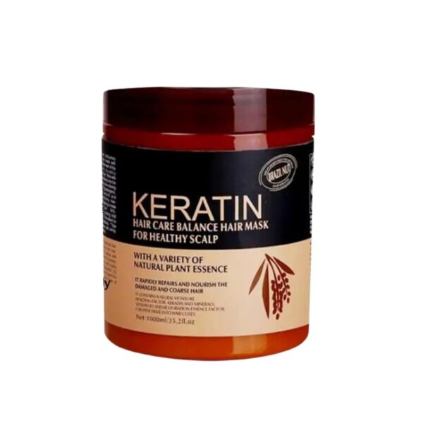 Keratin Hair Care Balance Hair Mask 1000ml for Damaged and Coarse Hair