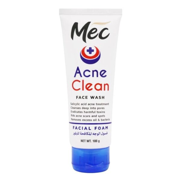 Mec Acne Clean Face Wash with Salicylic Acid 100g