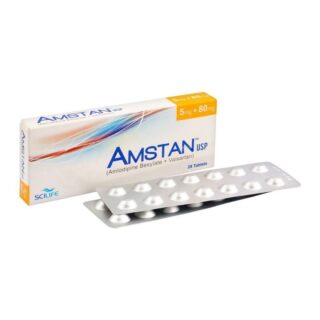 Scilife Amstan Tablets, 5mg + 80mg, 28 Tablet Pack