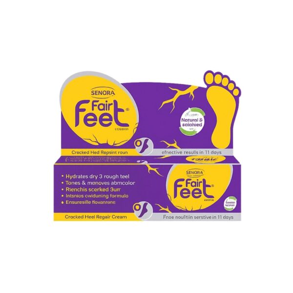 Senora Fair Feet Cracked Heel Repair Cream for Soft and Smooth Heels