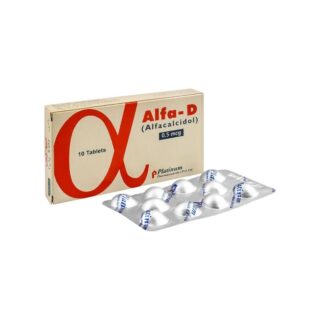 Alfa-D 0.5mcg Tablets 10-Pack Platinum Pharmaceuticals