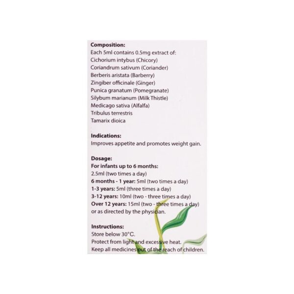 Apizyt Syrup 120ml Vida Laboratories Box