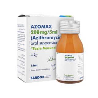Azomax 200mg5ml Oral Suspension 15ml Sandoz (Azithromycin)