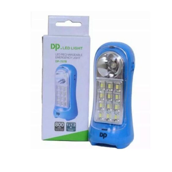 DP-7078 LED Rechargeable Emergency Light with 800mAh Battery