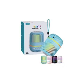 GreatNice 360° RGB Light Up Bluetooth Speaker with Color Effects