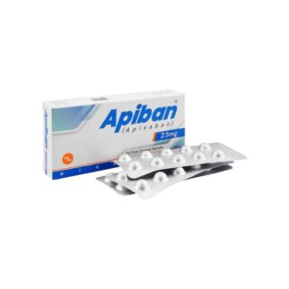 Highnoon Apiban 2.5mg (Apixaban Tablets) – 30 Pack