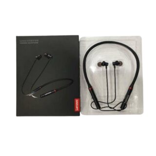 Lenovo Wireless Neckband Earphones with Mic & Deep Bass Sound