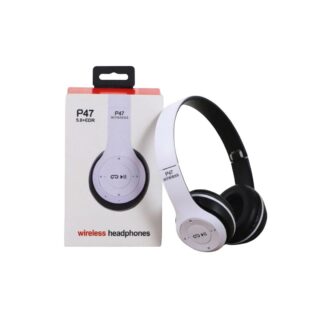 P47 Wireless Bluetooth Headphones with Mic & Control Buttons