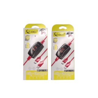 Q-Cell J-167 Clip Charger Dual USB 2.5A Fast Charging Adapter