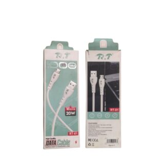 RT-61 Micro 20W Fast Charging Data Cable – 1000mm High Speed USB