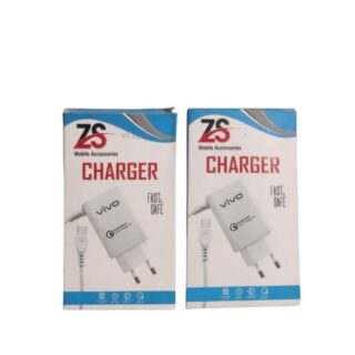 Vivo Fast Charger 18W with USB Cable