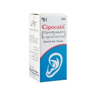 Barrett Hodgson Cipocain Ear Drops 5ml Ciprofloxacin + Lignocaine